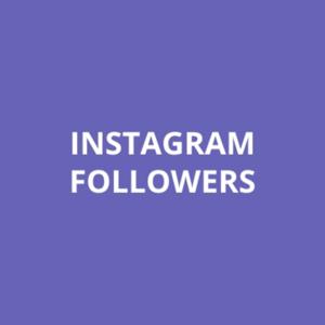 INSTAGRAM FOLLOWERS