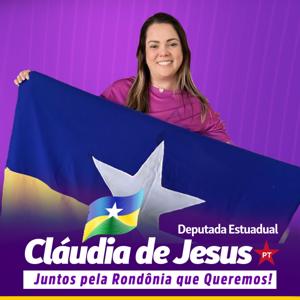 Deputada Cláudia de Jesus
