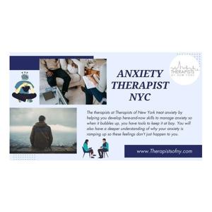 Anxiety Therapist NY
