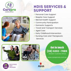 NDIS Support Service With Carepro Disability Services