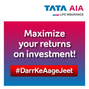 Creating wealth while saving tax. Here's how you do it with Tata AIA Life Insurance