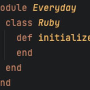 Everyday Ruby