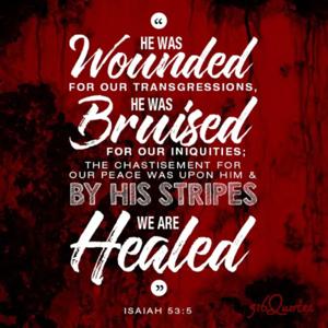 Healed By His Stripes (HBSH)