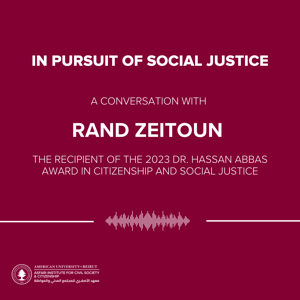 In Pursuit of Social Justice: A Talk with Rand Zeitoun