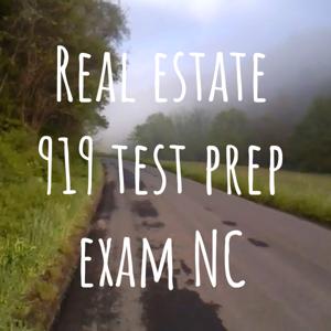 Real estate 919 test prep exam NC