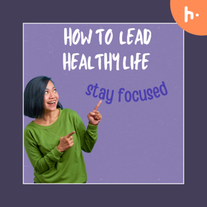 Healthy life without drugs.