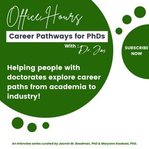 Office Hours: Career Paths for PhDs