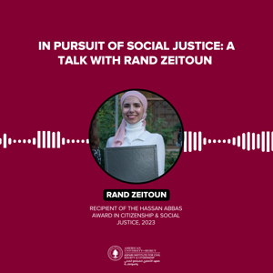 In Pursuit of Social Justice: A Talk with Rand Zeitoun