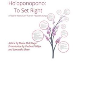 Ho'oponopono - A Therapy to heal Yourself