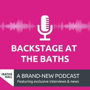 Backstage at The Baths