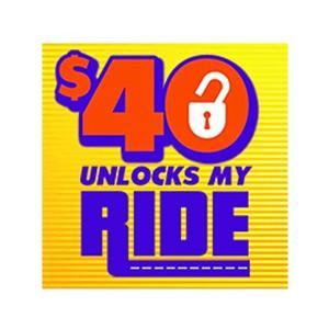 $40 Unlocks My Ride