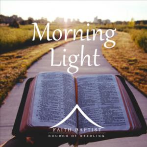 The Pastor's Page Morning Light