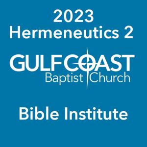 GCBC Hermeneutics 2 2023