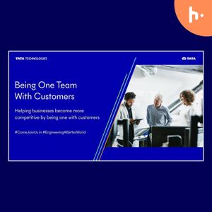 Being one team with customers - Tata Technologies