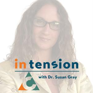 in tension