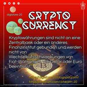 Kryptowährungen sind nicht an eine Zentralbank