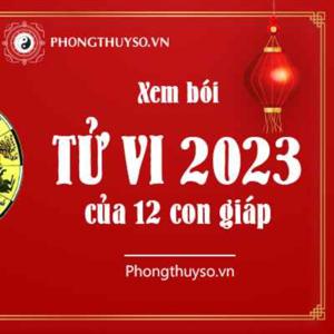 Tử vi 2023 phong thuỷ số