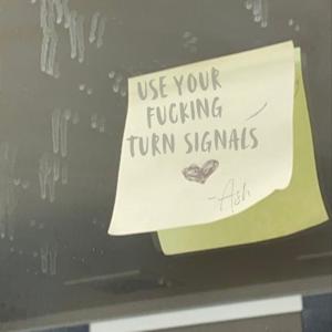 Use Your Fucking Turn Signals