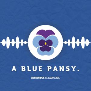 A Blue Pansy.