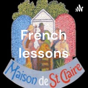 French lessons/ leçons de français de la Maison de Ste Claire