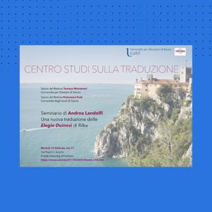 Nuova traduzione delle Elegie duinesi