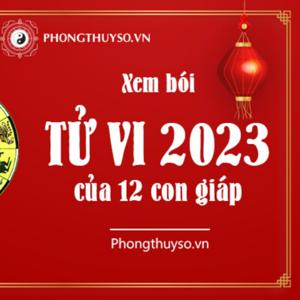 Tử vi 2023 phong thuỷ số