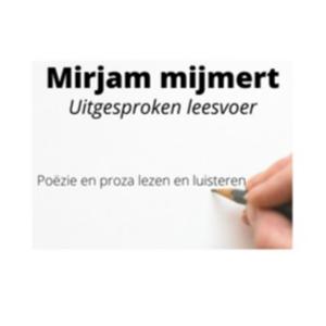Mirjam mijmert - uitgesproken leesvoer