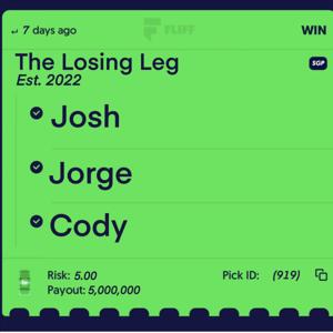 The Losing Leg