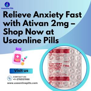 Buy Ativan Pfizer (Generic) 2mg Online – Fast-Acting Anxiety Relief | USAOnline Pills