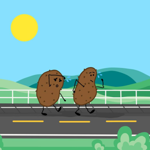 2 Walking Potatoes