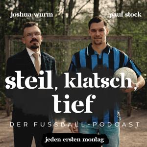 steil, klatsch, tief