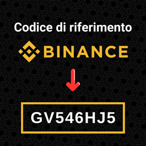 Codice di Riferimento Binance: GV546HJ5