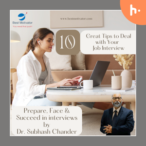 Self Development - Prepare, Face & Succeed in Interviews by Subhash