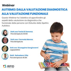 Webinar: Dalla Valutazione Diagnostica alla Valutazione Funzionale