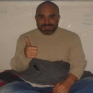 Esparza el show de un apostador