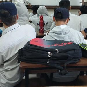 Funny School and Kota Moment of two students..