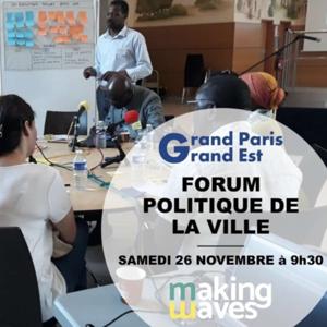 Forum de la politique de la ville - GPGE 11/2022