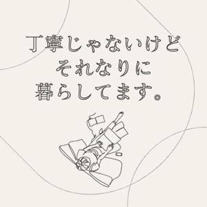 丁寧じゃないけどそれなりに暮らしてます。