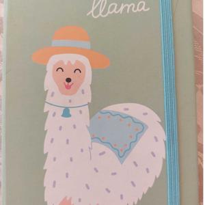 Poetry on a llama notebook