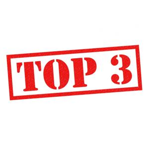 Top 3...