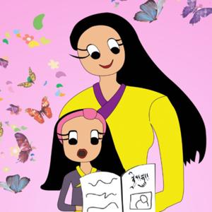 བྱིས་སྒྲུང་། Children’s stories in Tibetan