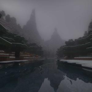 relaxing minecraft music with soft rain