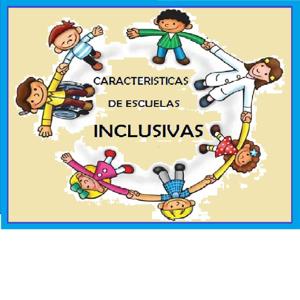 Características de las escuelas Inclusivas
