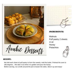 General Information Recipe