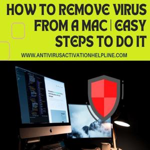 How to Remove Virus From a Mac?