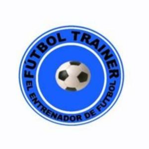 Fútbol Trainer. El entrenador de fútbol.