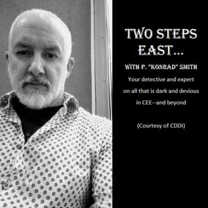 Two Steps East with private detective P. "Konrad" Smith