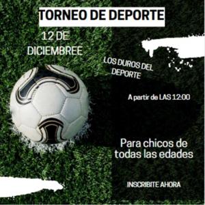 TORNEO DE DEPORTES