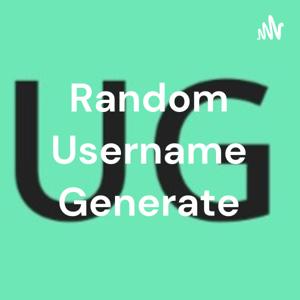 Random Username Generator