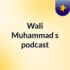 Wali Muhammad's podcast